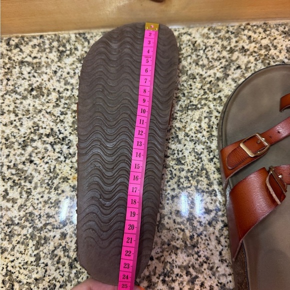 Madden Girl Size 4 Brown Strappy Sandals with Buckles - Picture 10 of 11